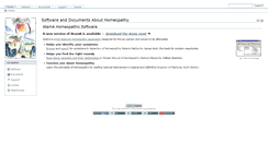 Desktop Screenshot of abouthomeopathy.com
